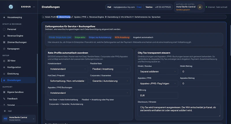 EXODUS Hotel Intelligence screenshot 7