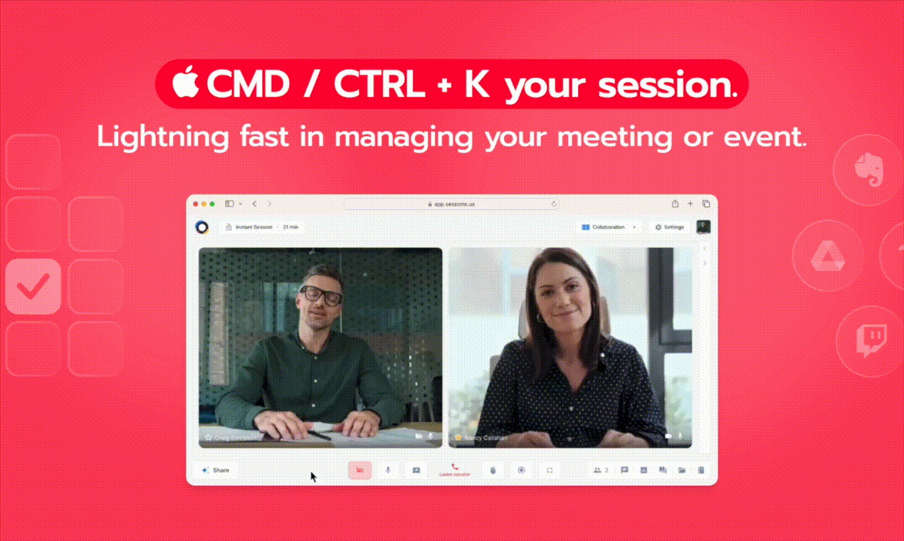 सत्र 2.0 - VideoConferencing कि अंत में wows मीडिया 5