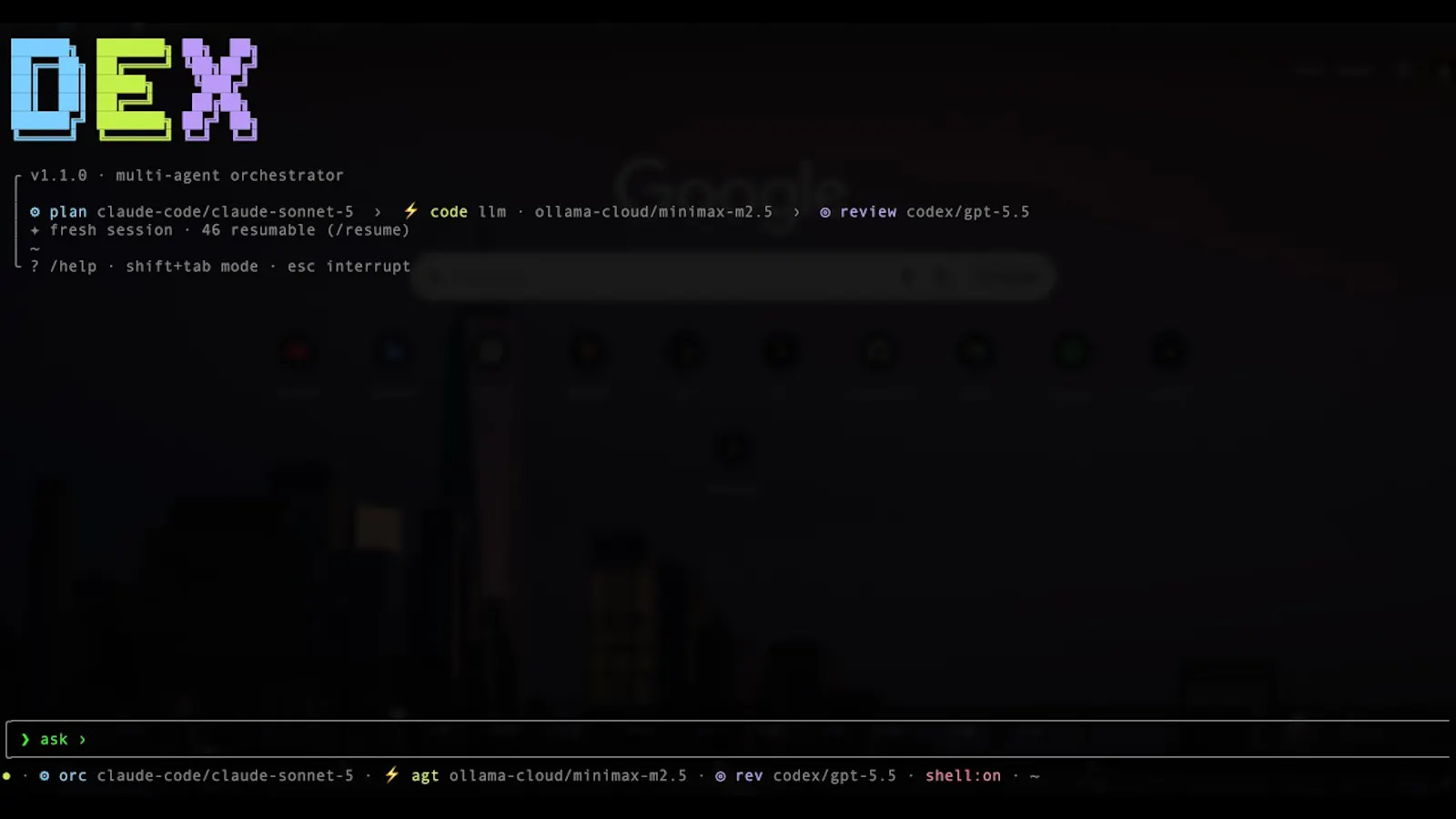 Dex screenshot 1 (video preview)