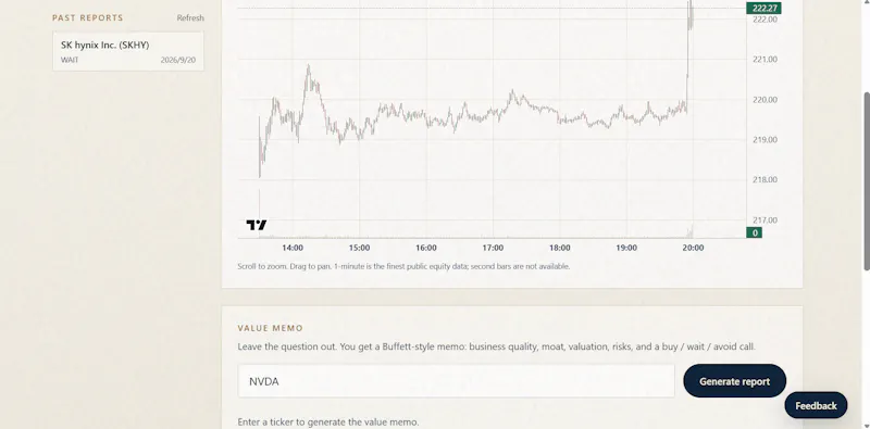 ValueDesk screenshot 3