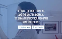 Six Sigma Institute media 2