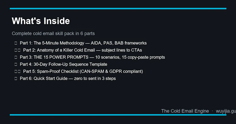 The Cold Email Engine screenshot 3