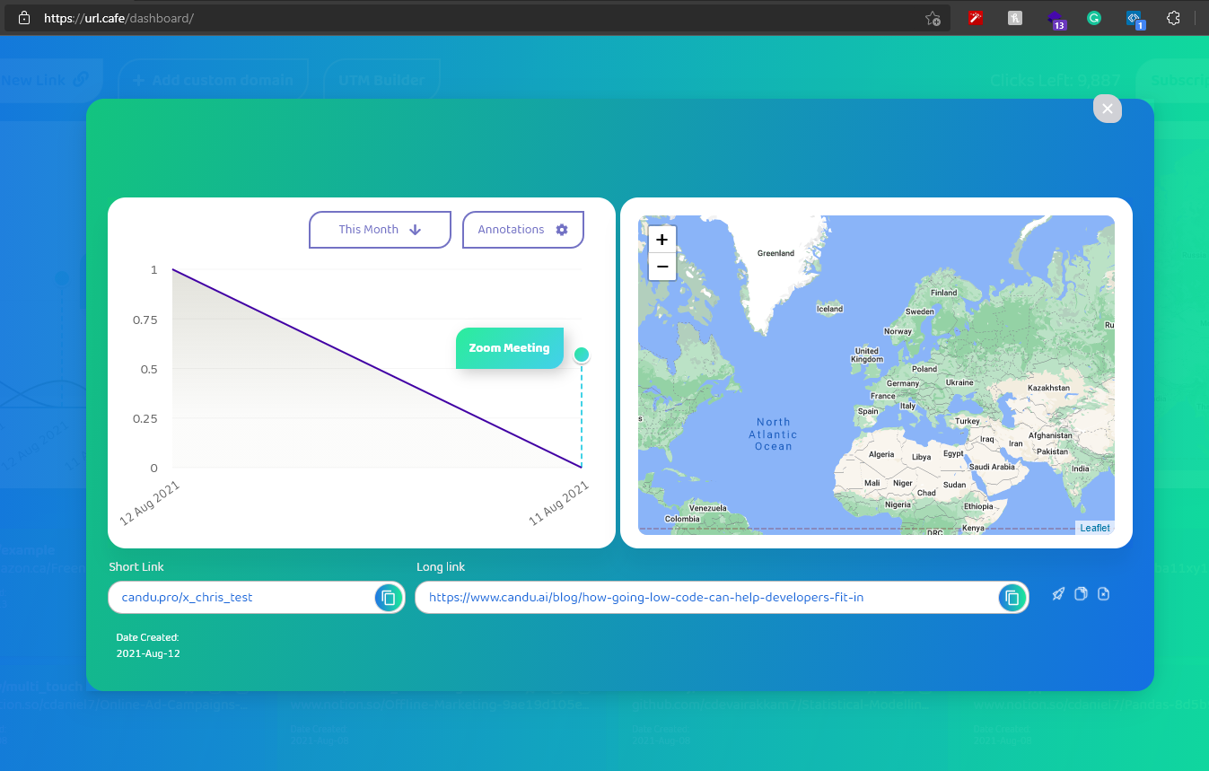 URL Shortener gallery image
