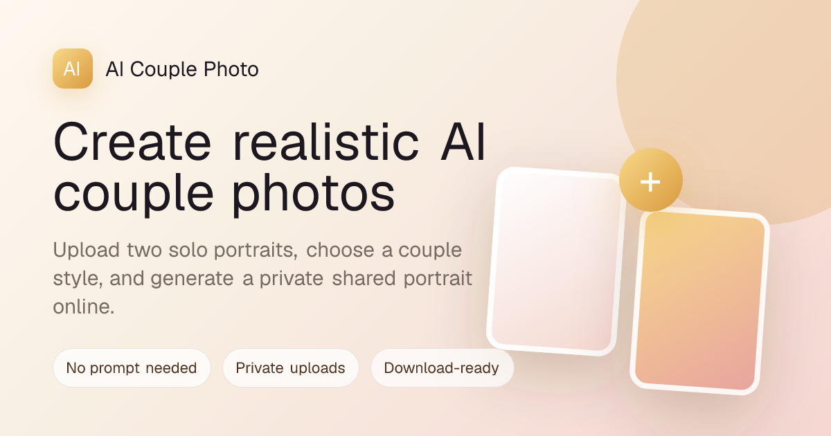 ai couple photo generator gallery image