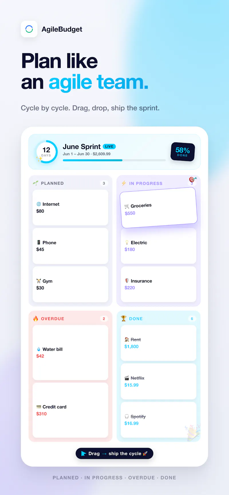 AgileBudget screenshot 6