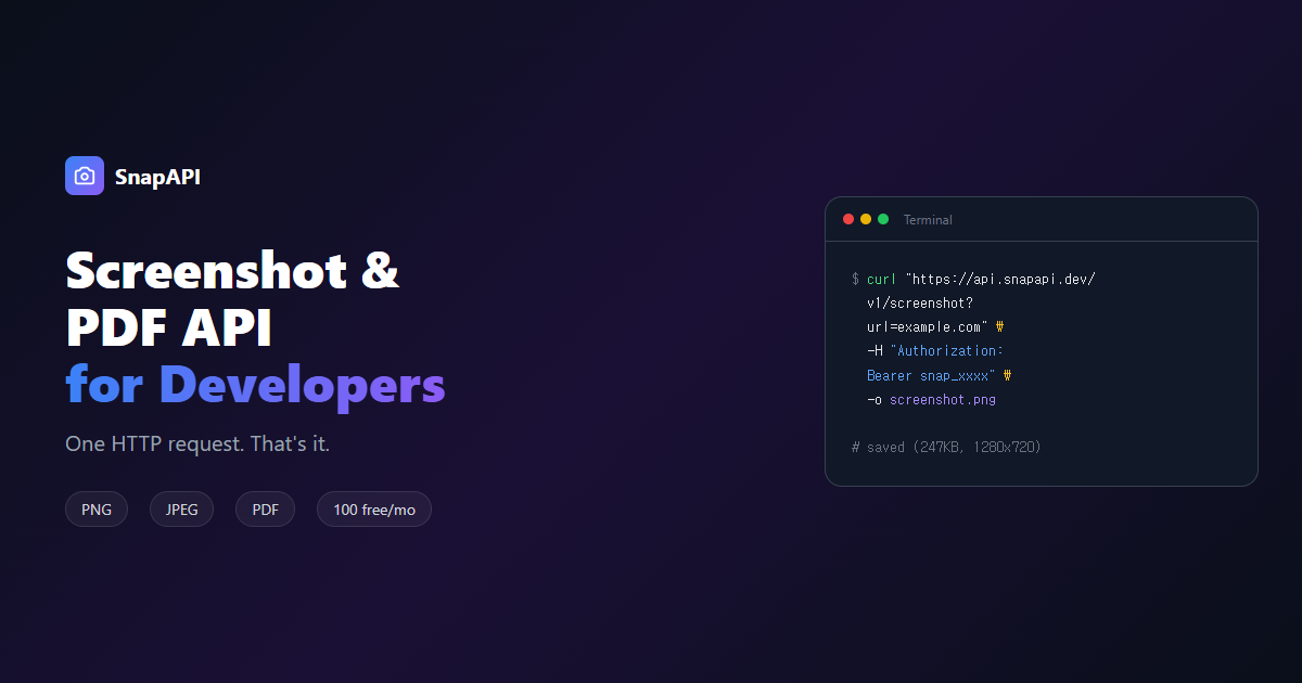 SnapAPI gallery image