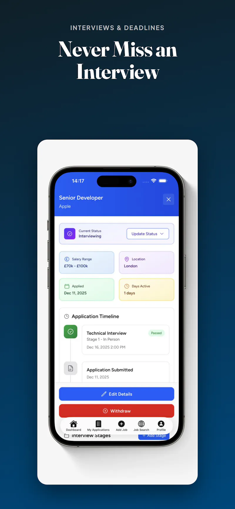 My Job Trackr screenshot 7