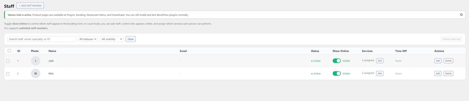 Yatoon Booking for Salons & Spas screenshot 5