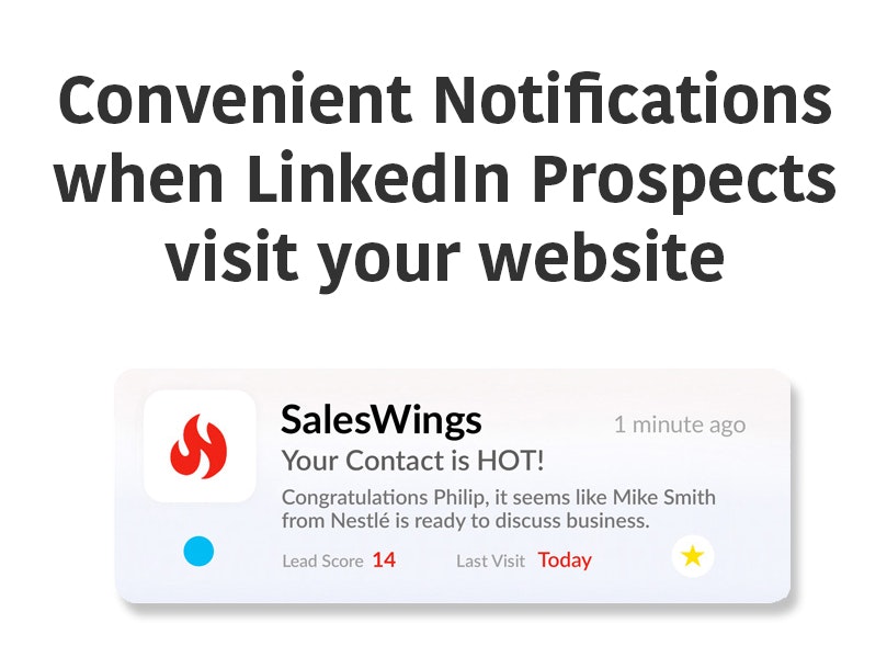 LinkedIn Message Tracking by SalesWings gallery image