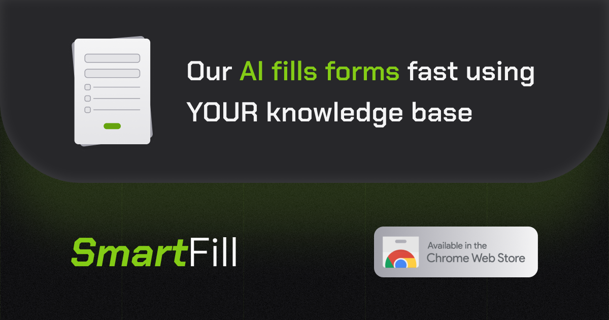 وسائط SmartFill.ai - نماذج ويب تلقائيية باستخدام الذكاء الاصطناعي وقاعدة المعرفة الخاصة بك. 1