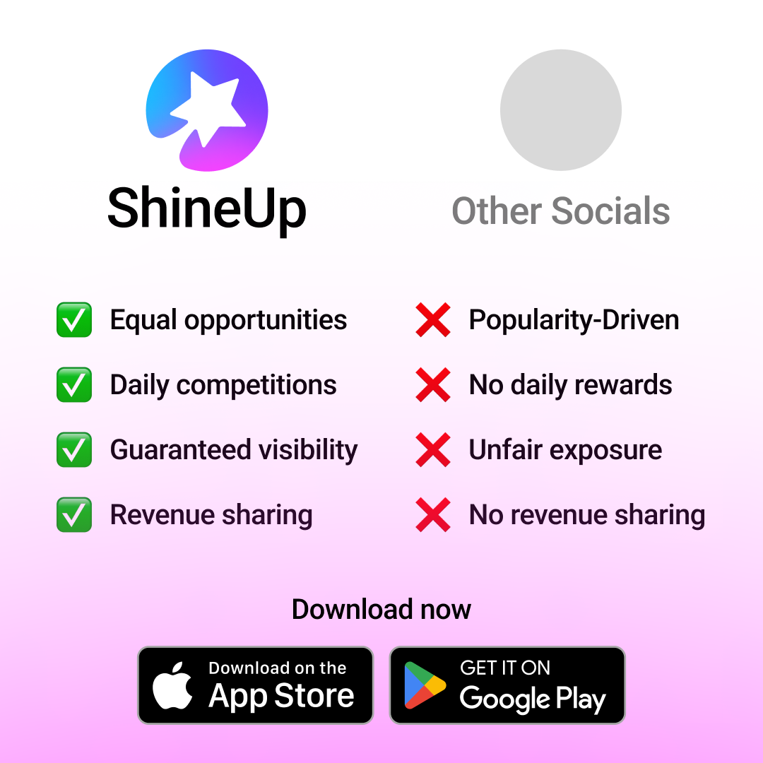 وسائط Shineup - عرض المواهب 5