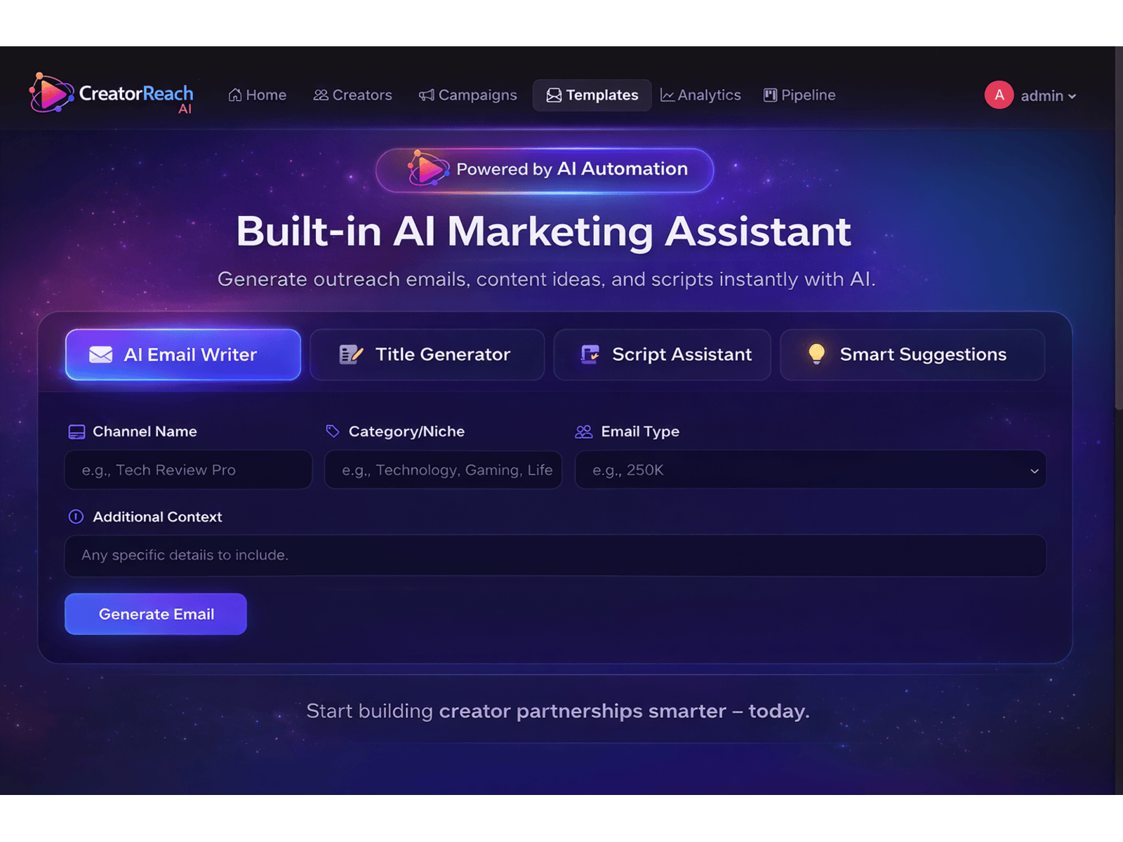 CreatorReach AI  gallery image