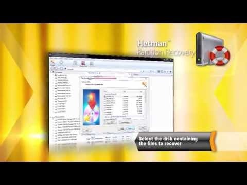 Hetman Partition Recovery: Deleted Partitions & Files Recovery
