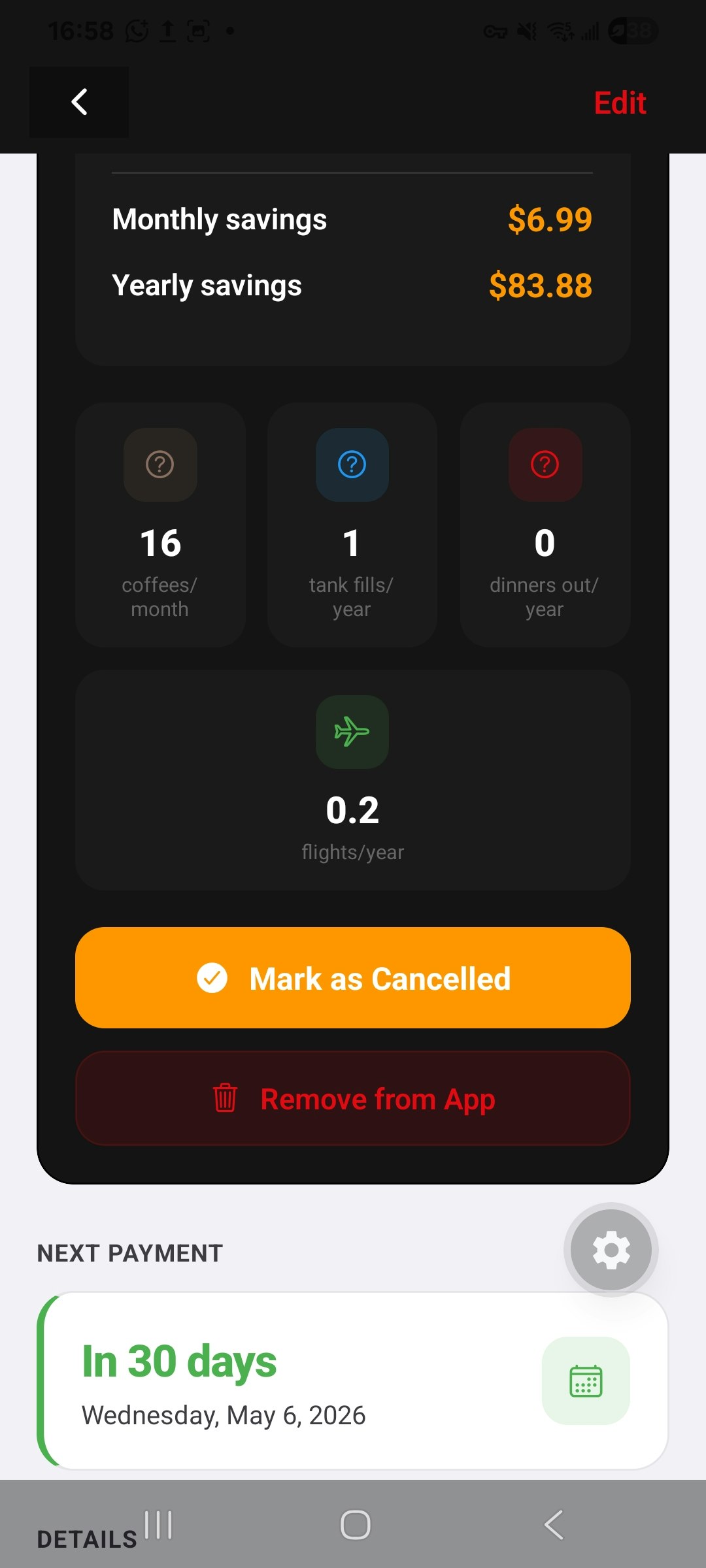 SubsTrack-Subscription Tracker gallery image