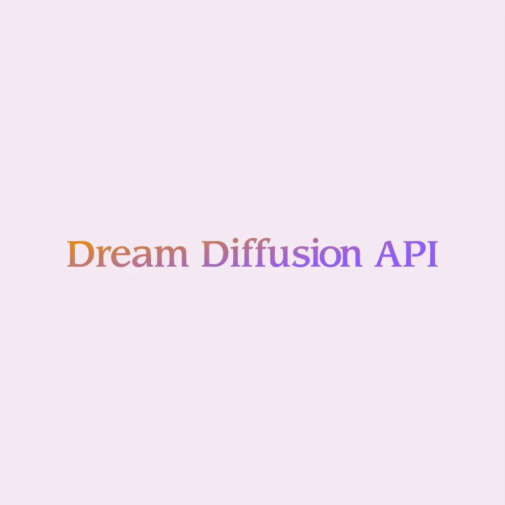 Dream Diffusion API