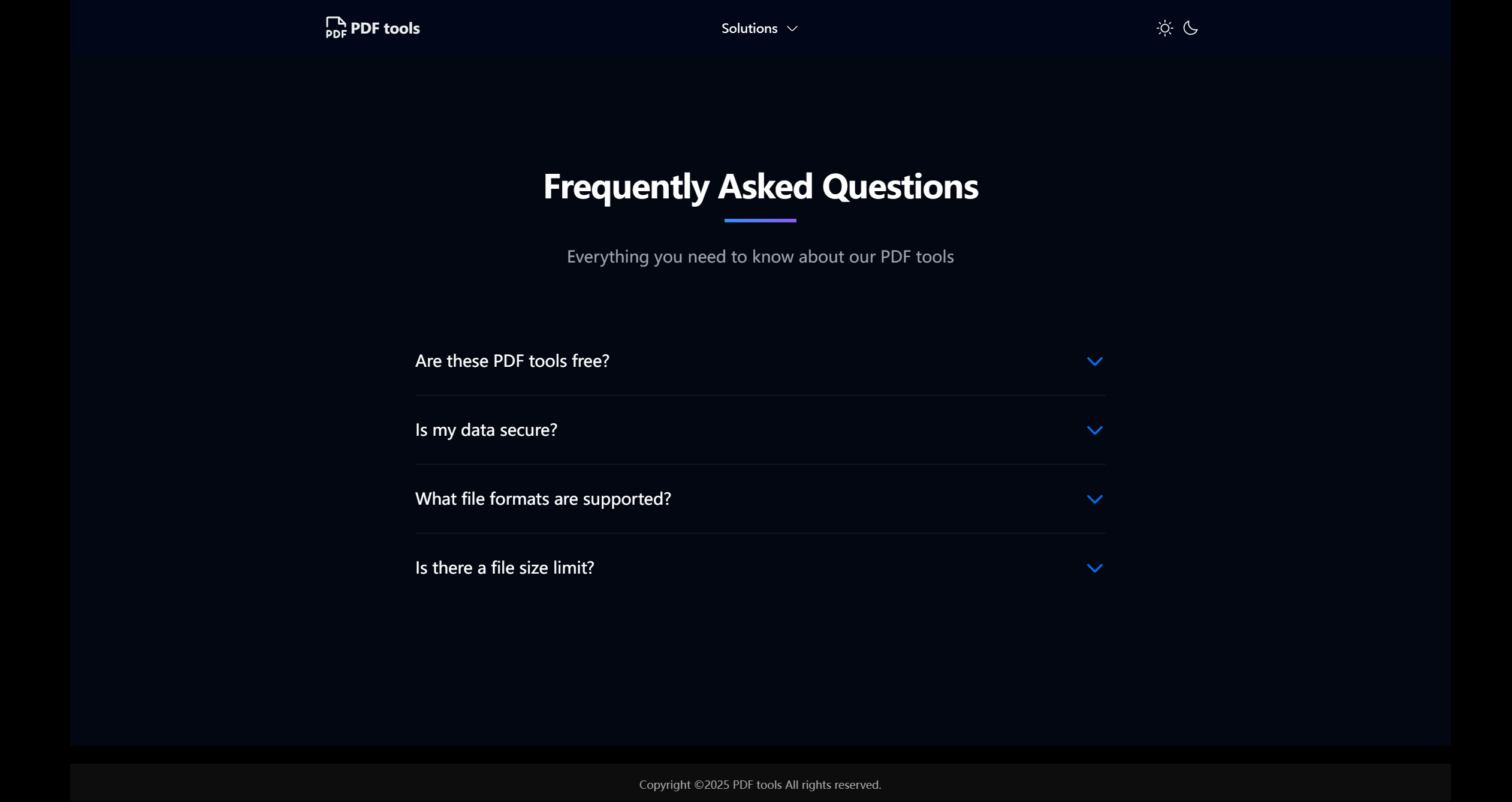 PDF Tools gallery image