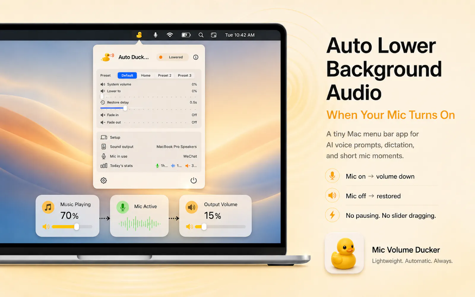 Auto Ducking screenshot 1