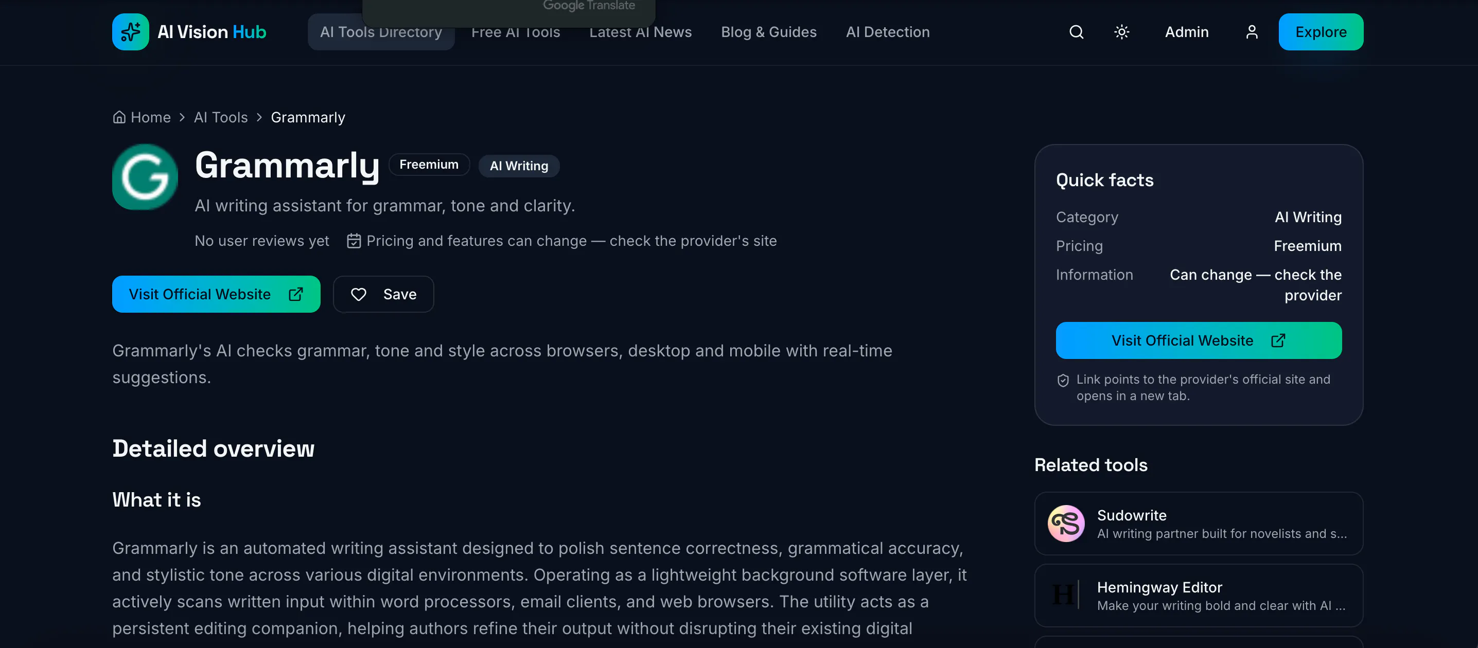 AI Vision Hub gallery image