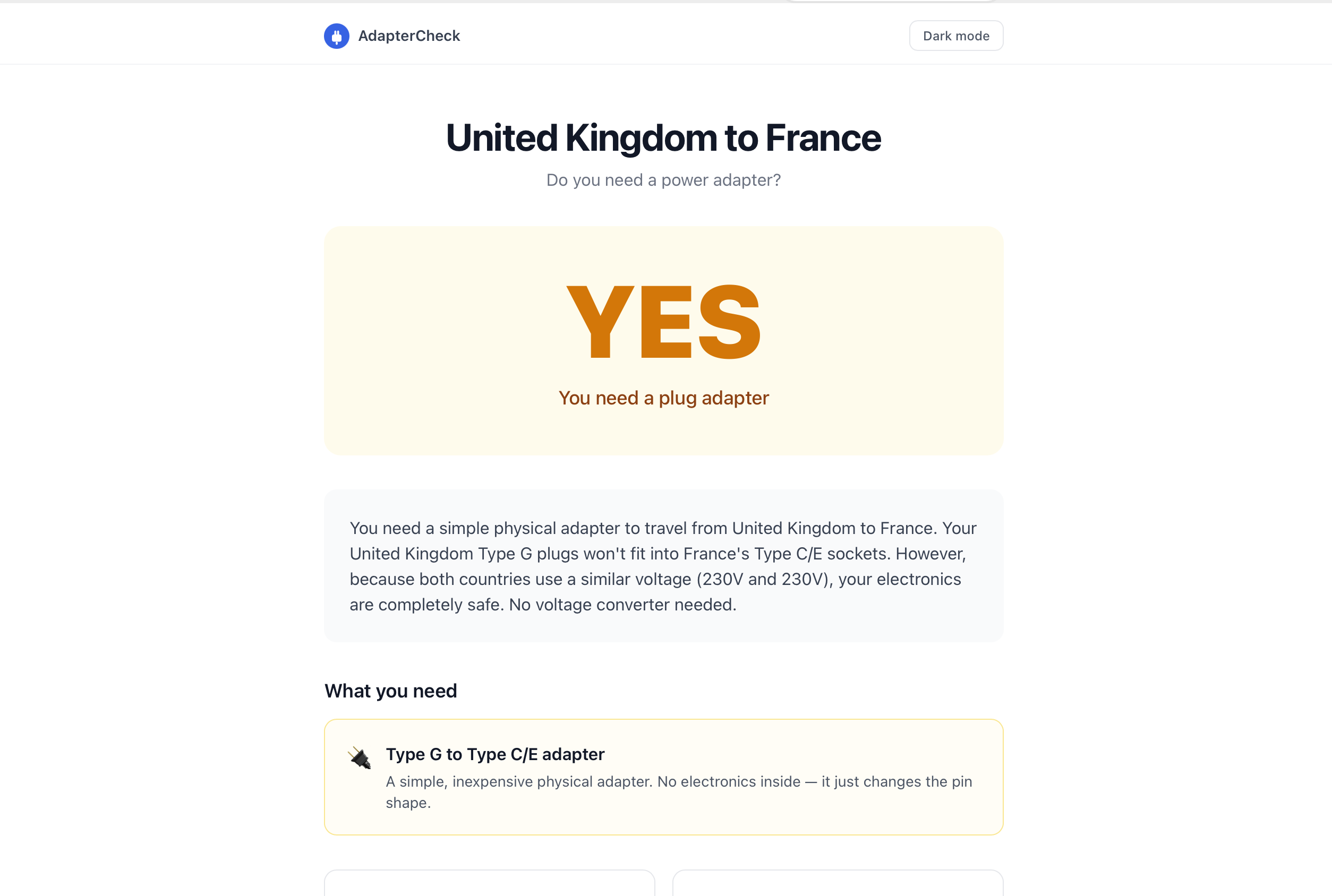 AdapterCheck gallery image
