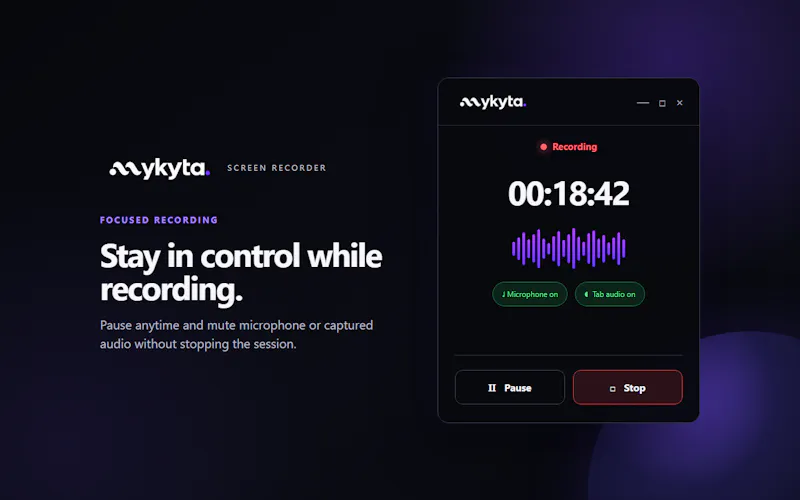 mykyta Record screenshot 2