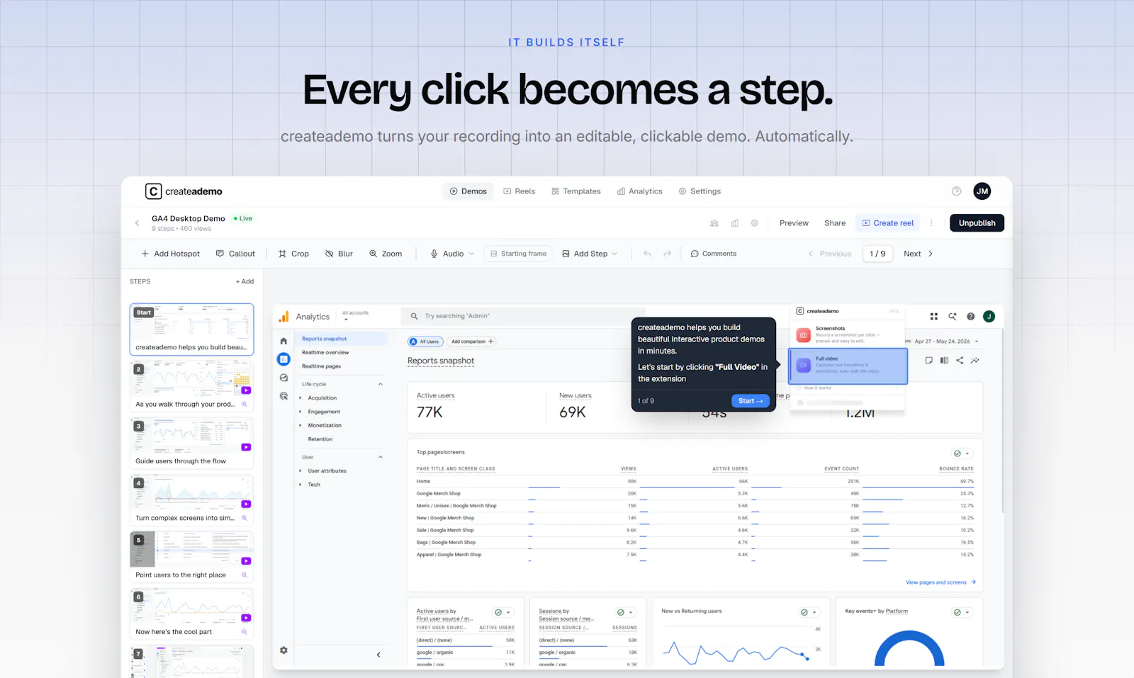 createademo screenshot 3