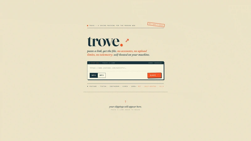 Trove - Download videos from 1000+ sites screenshot 2