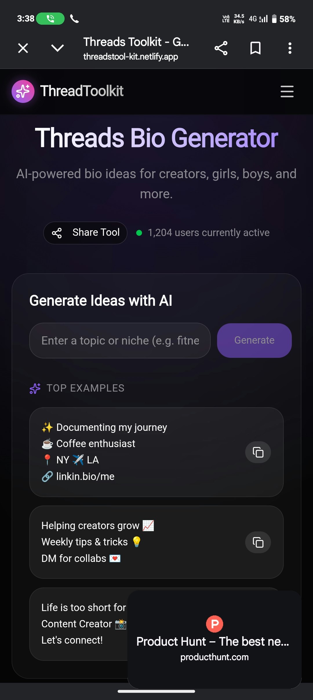 Threads Toolkit gallery image