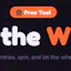 Free random wheel spinner online