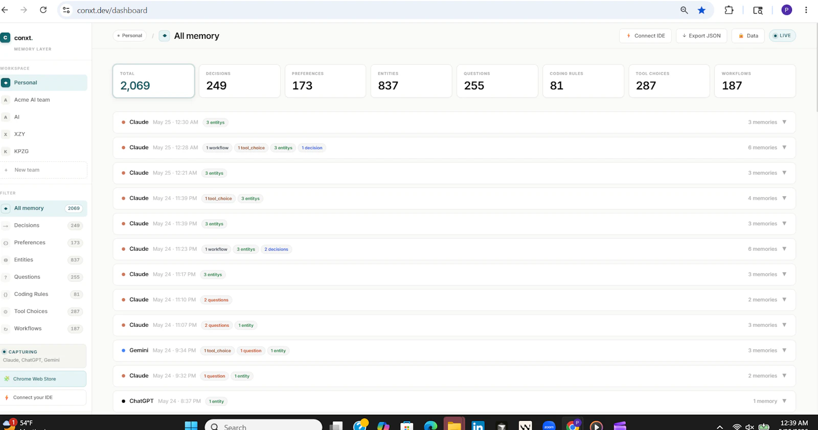 Conxt screenshot 2