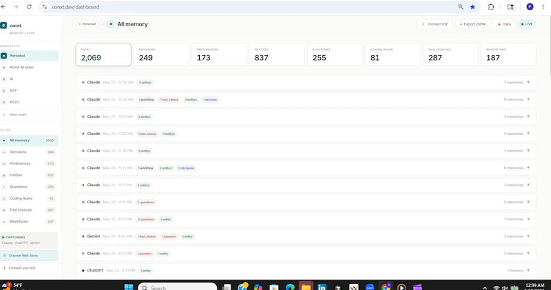 Conxt screenshot 2
