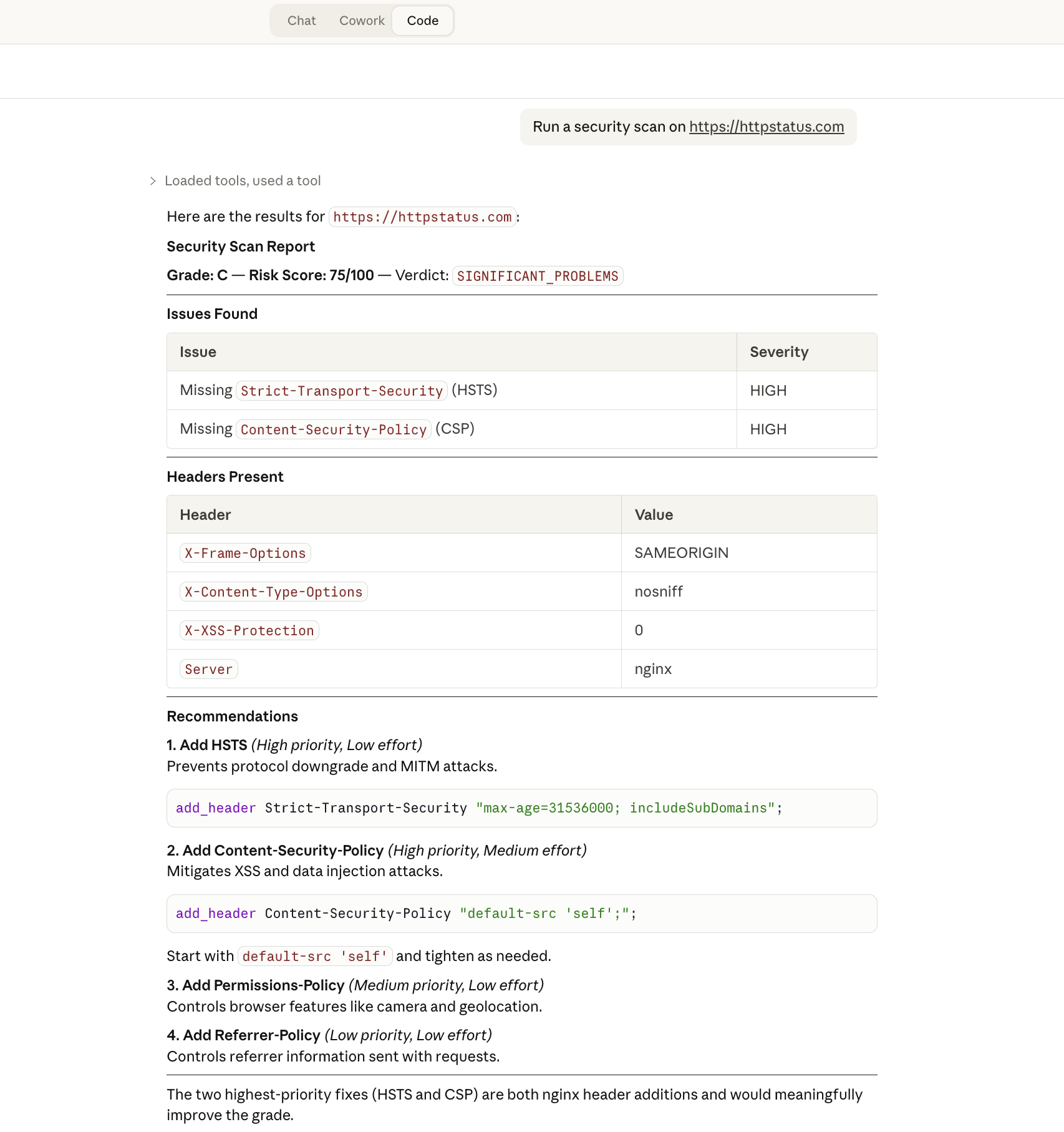 HTTPStatus MCP Server gallery image
