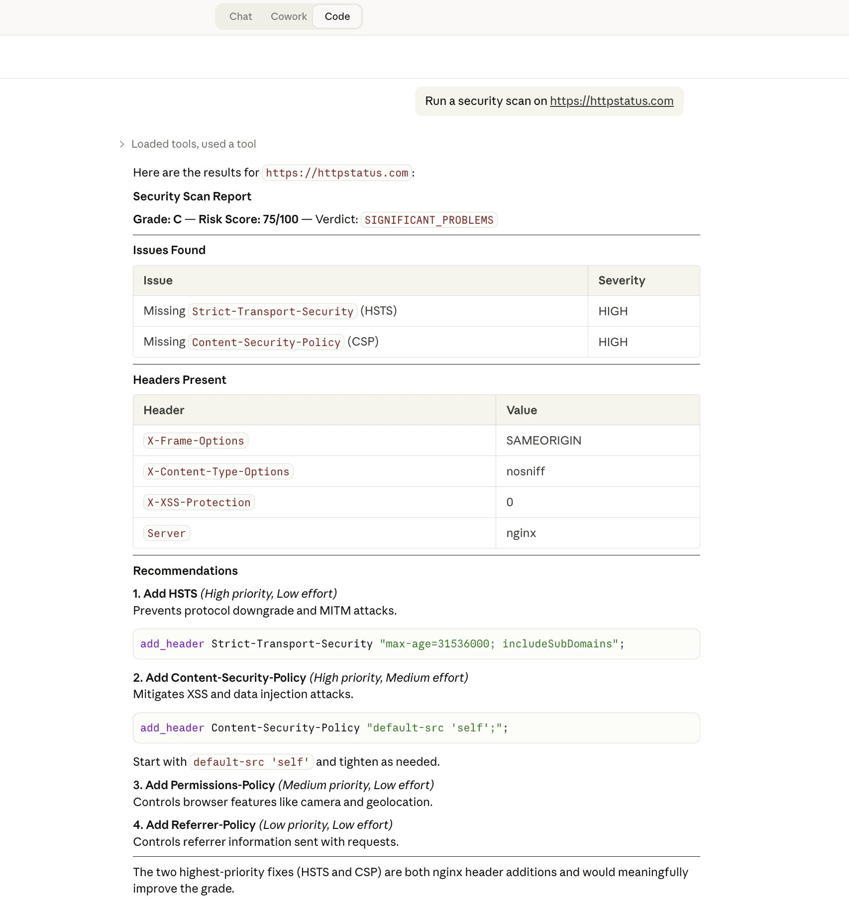 HTTPStatus MCP Server screenshot 4