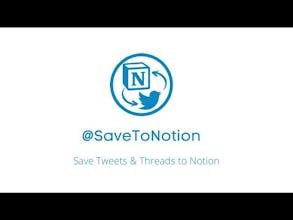 Save to Notion Twitter Bot gallery image