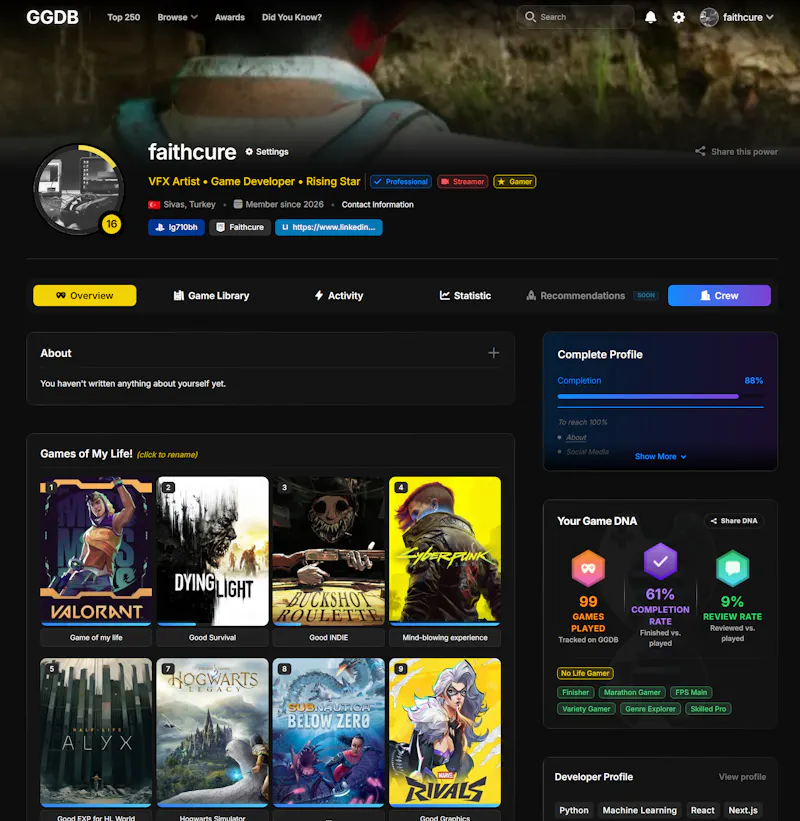 GGDB - Good Gamer's Database screenshot 3