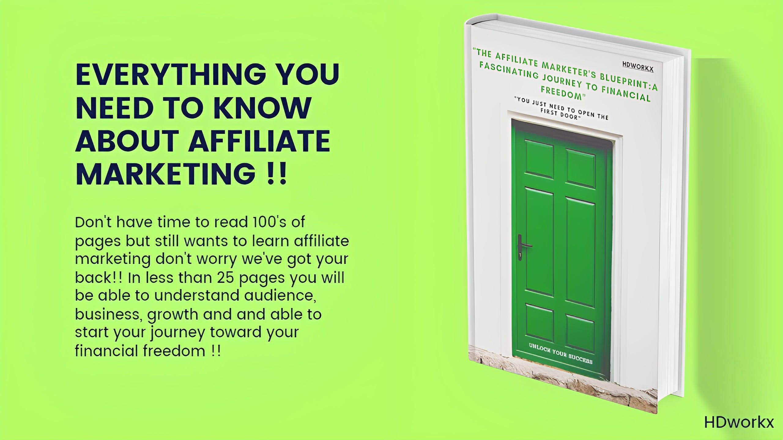 " The Affiliate Marketer's Blueprint " media 1