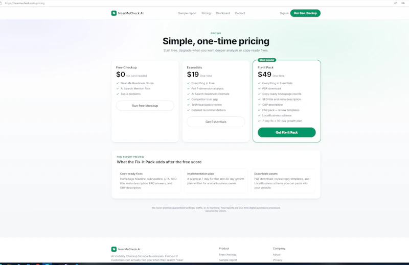 NearMeCheck screenshot 3