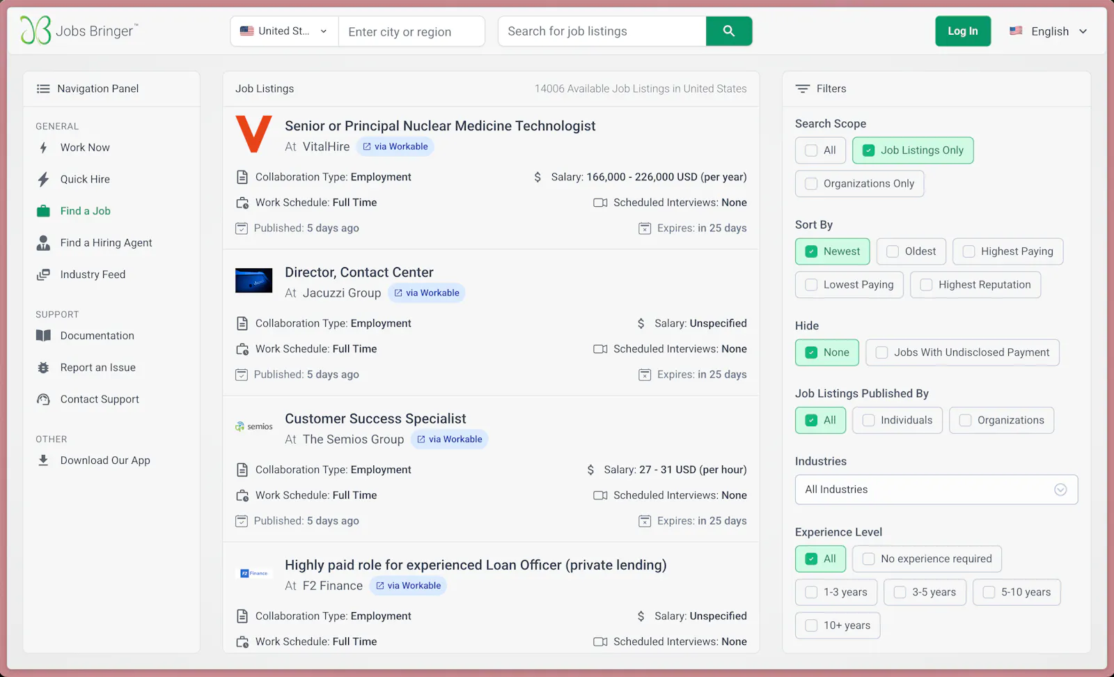 Jobs Bringer screenshot 3