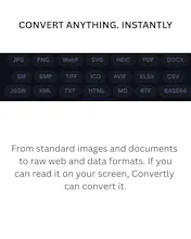 Convert files without uploads or tabs gallery image