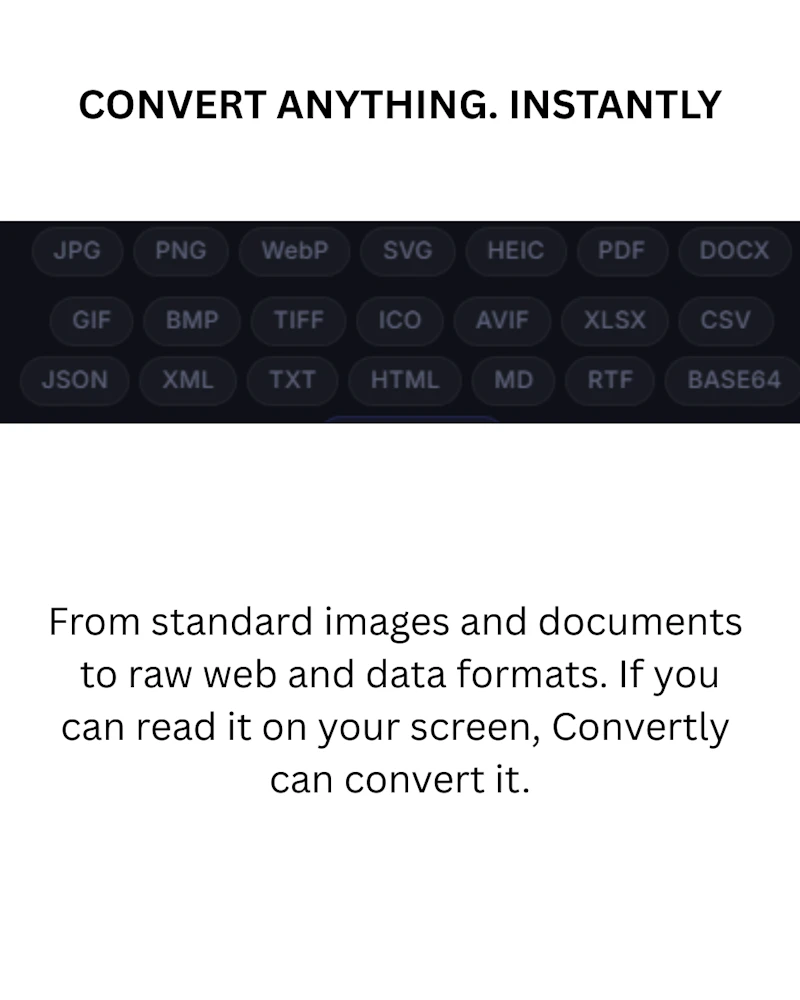 Convert files without uploads or tabs screenshot 1