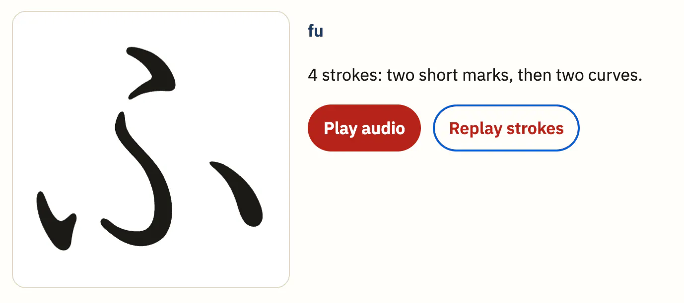Hiragana Chart gallery image