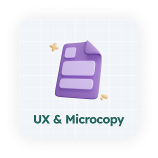 UXおよびマイクロコピーリポジトリ