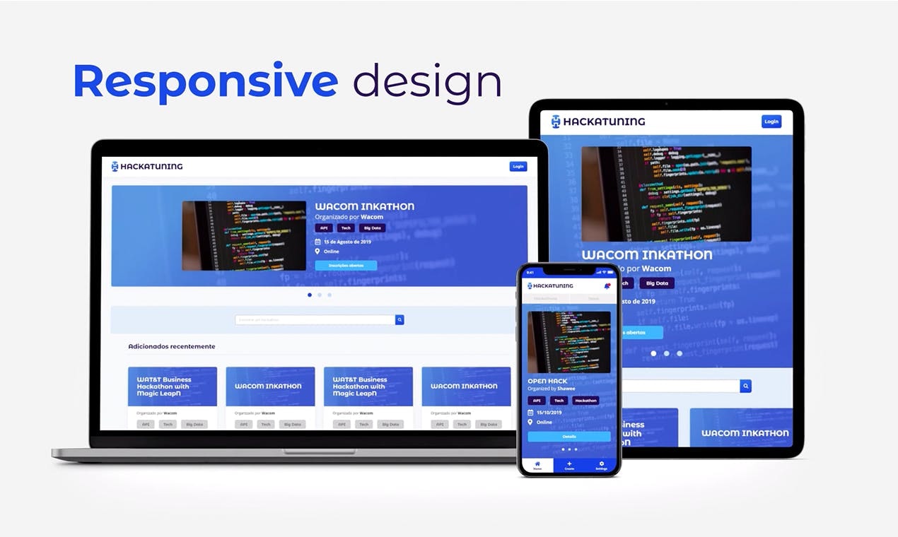 Hackatuning: Hackathon management system gallery image