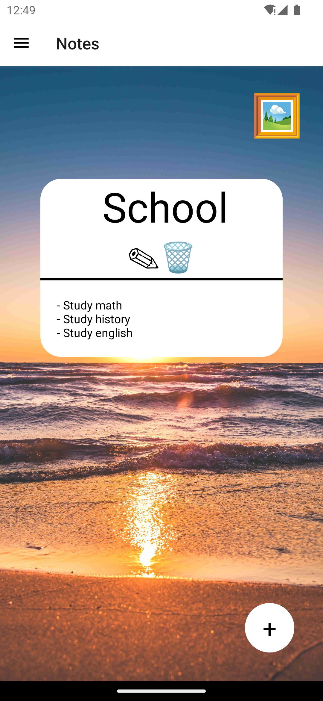 Mídia 2 de Notas personalizáveis: imagem de nota - Suas anotações, seu estilo.Capture suas idéias