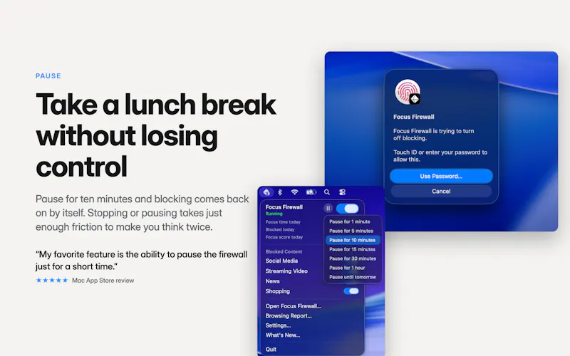 Focus Firewall screenshot 3