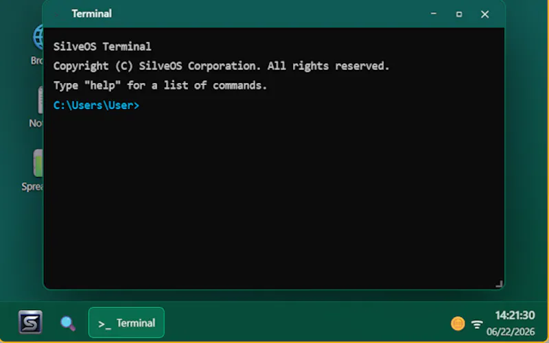 SilveOS Webtop Firefox Add-on screenshot 4