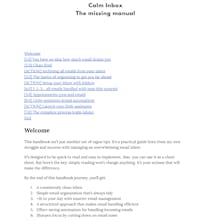 Calm Inbox Handbook gallery image
