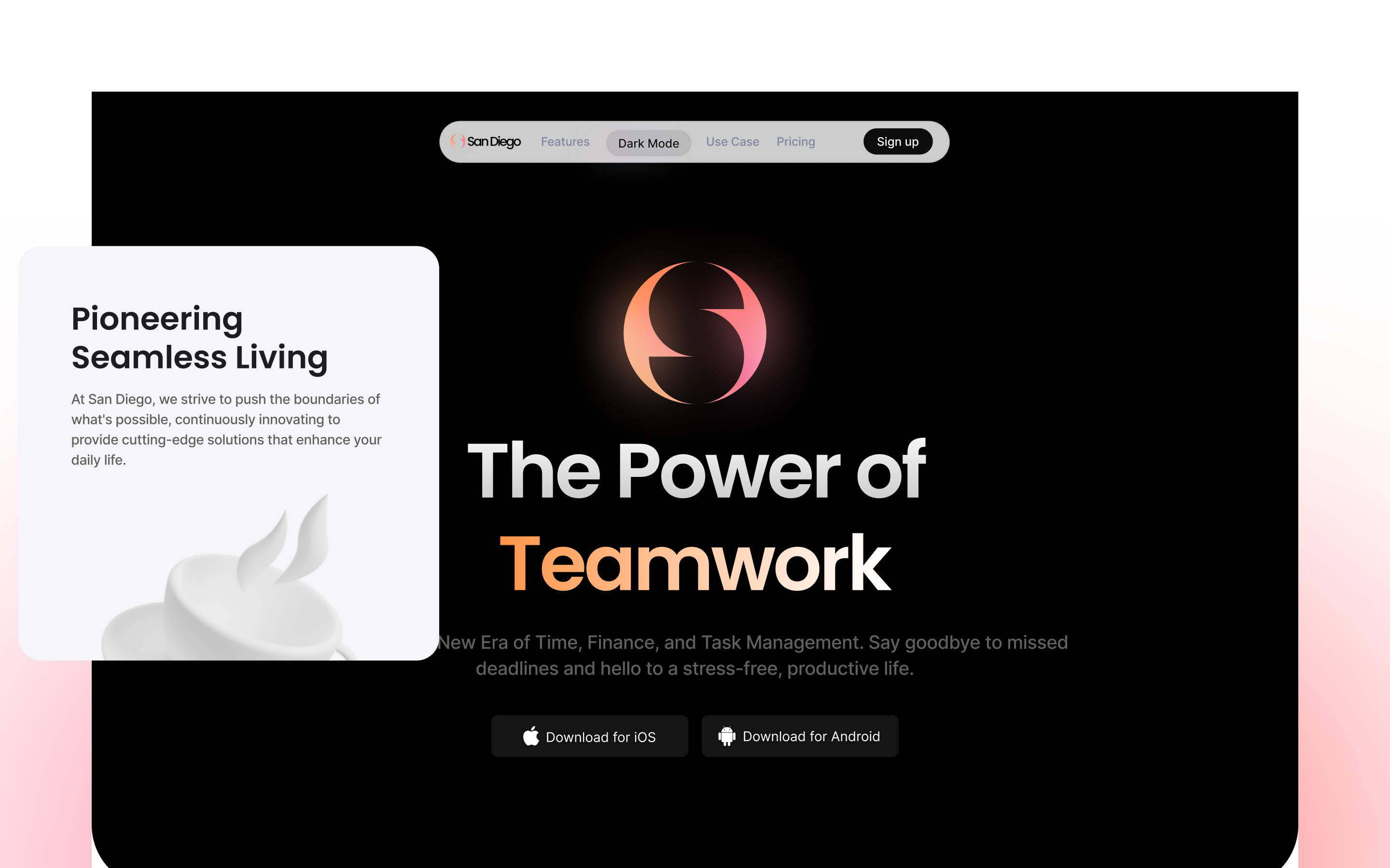 San Diego - SaaS - Premium Webflow SaaS şablonu medya 4