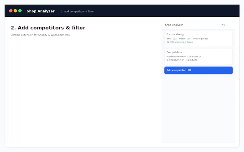 Shop Analyzer screenshot 1