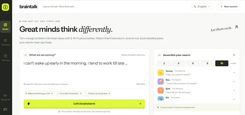 BrainTalk screenshot 2