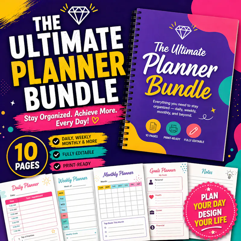 The Ultimate Planner Bundle screenshot 2